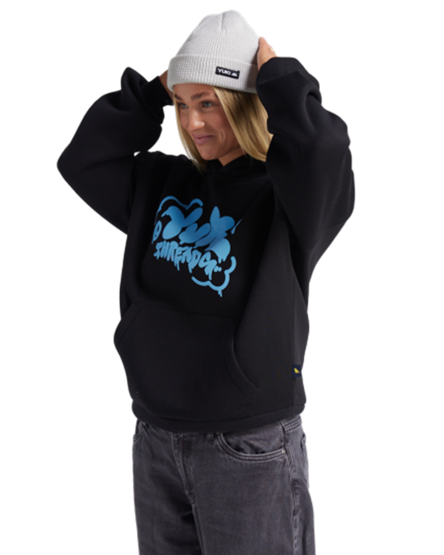 Yuki Threads Loop Shred Hoodie - Black Hoodies & Sweatshirts - Trojan Wake Ski Snow