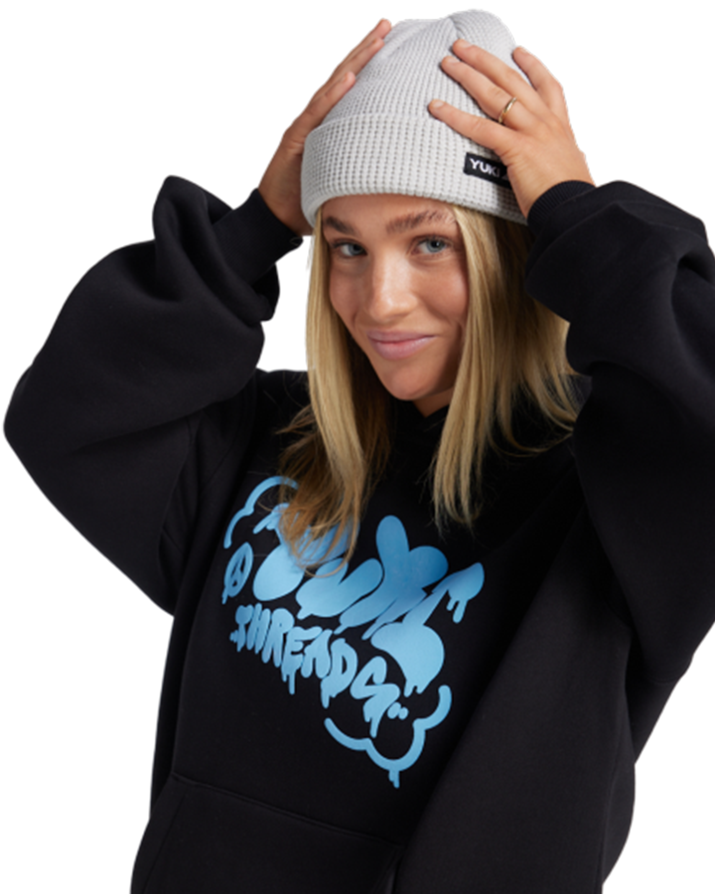 Yuki Threads Loop Shred Hoodie - Black Hoodies & Sweatshirts - Trojan Wake Ski Snow