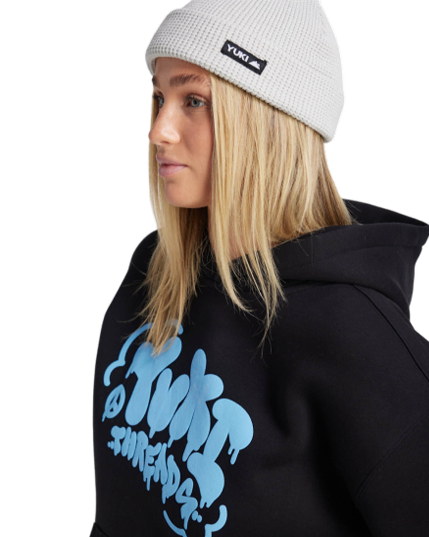 Yuki Threads Loop Shred Hoodie - Black Hoodies & Sweatshirts - Trojan Wake Ski Snow