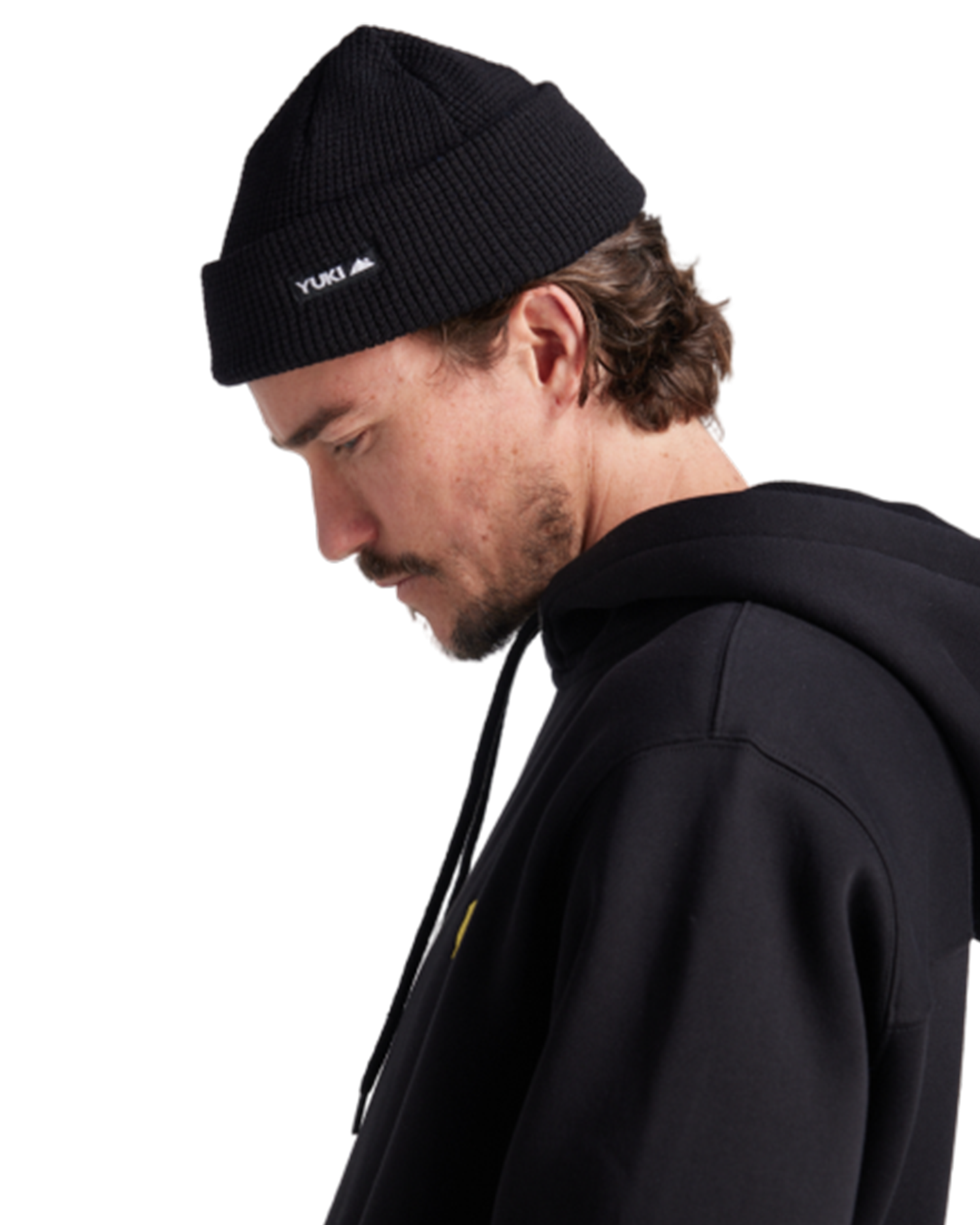 Yuki Threads Relaxed Old Mate Hoodie - Black Hoodies & Sweatshirts - Trojan Wake Ski Snow