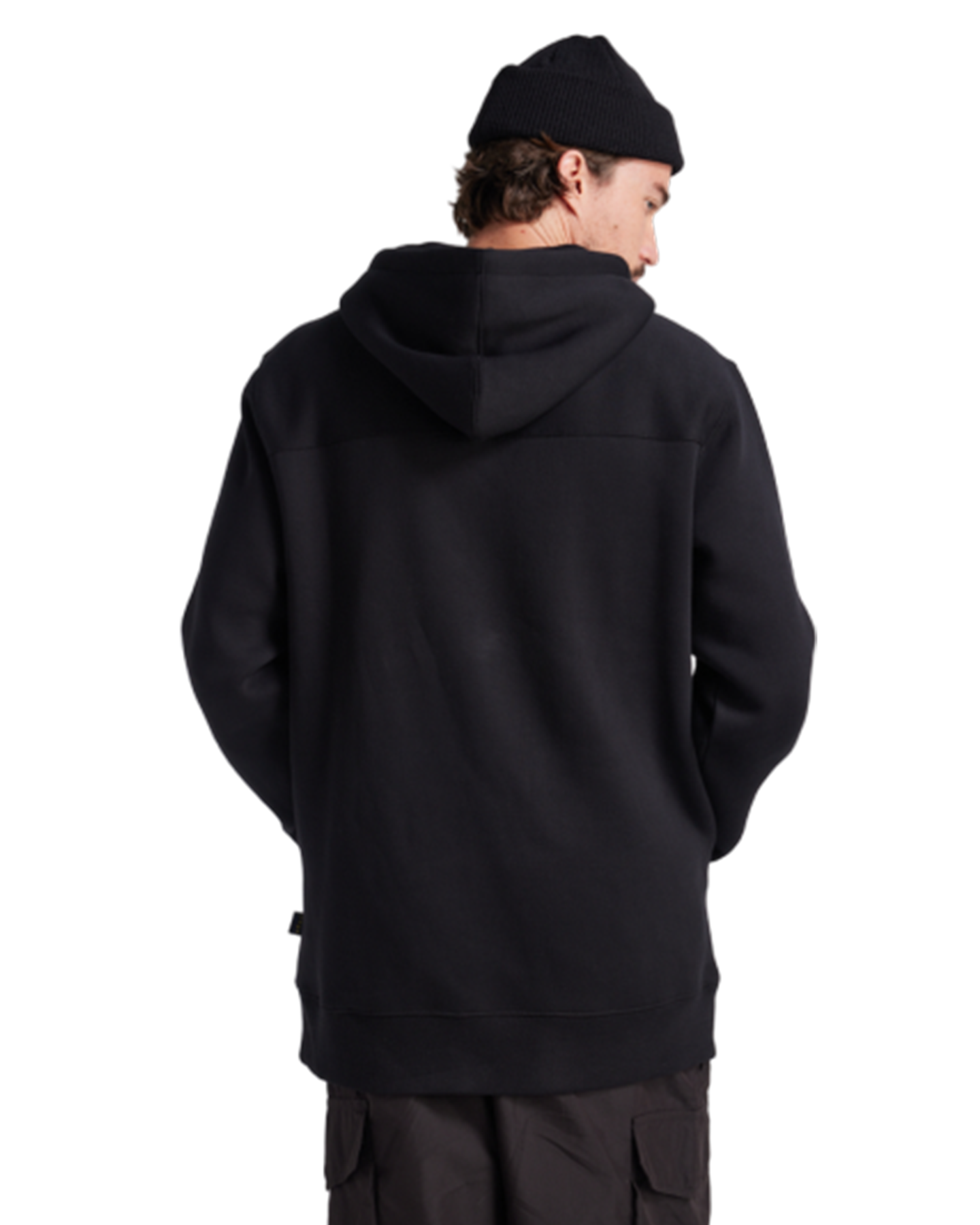 Yuki Threads Relaxed Old Mate Hoodie - Black Hoodies & Sweatshirts - Trojan Wake Ski Snow