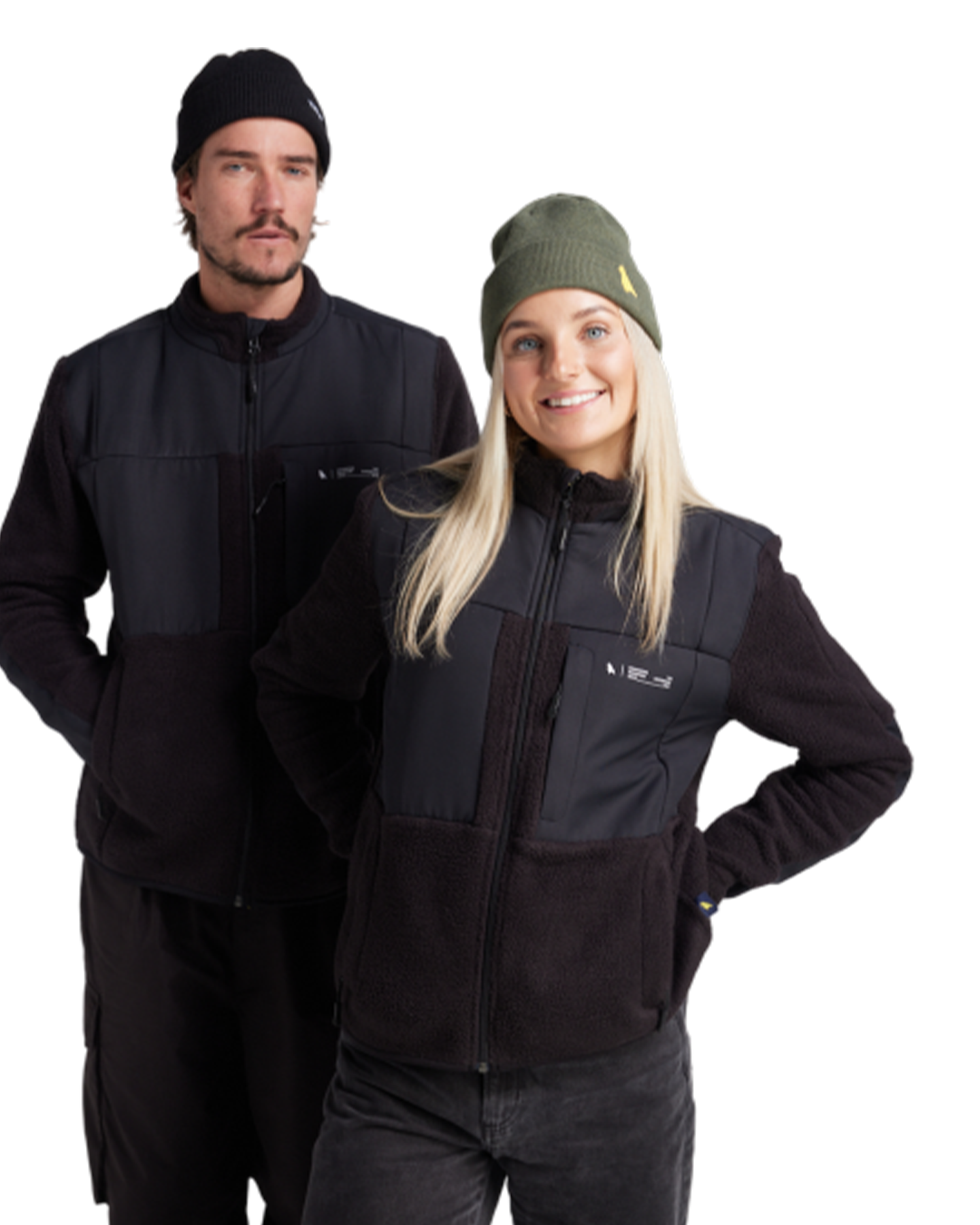 Yuki Threads Summit Sherpa Pullover - Black Hoodies & Sweatshirts - Trojan Wake Ski Snow