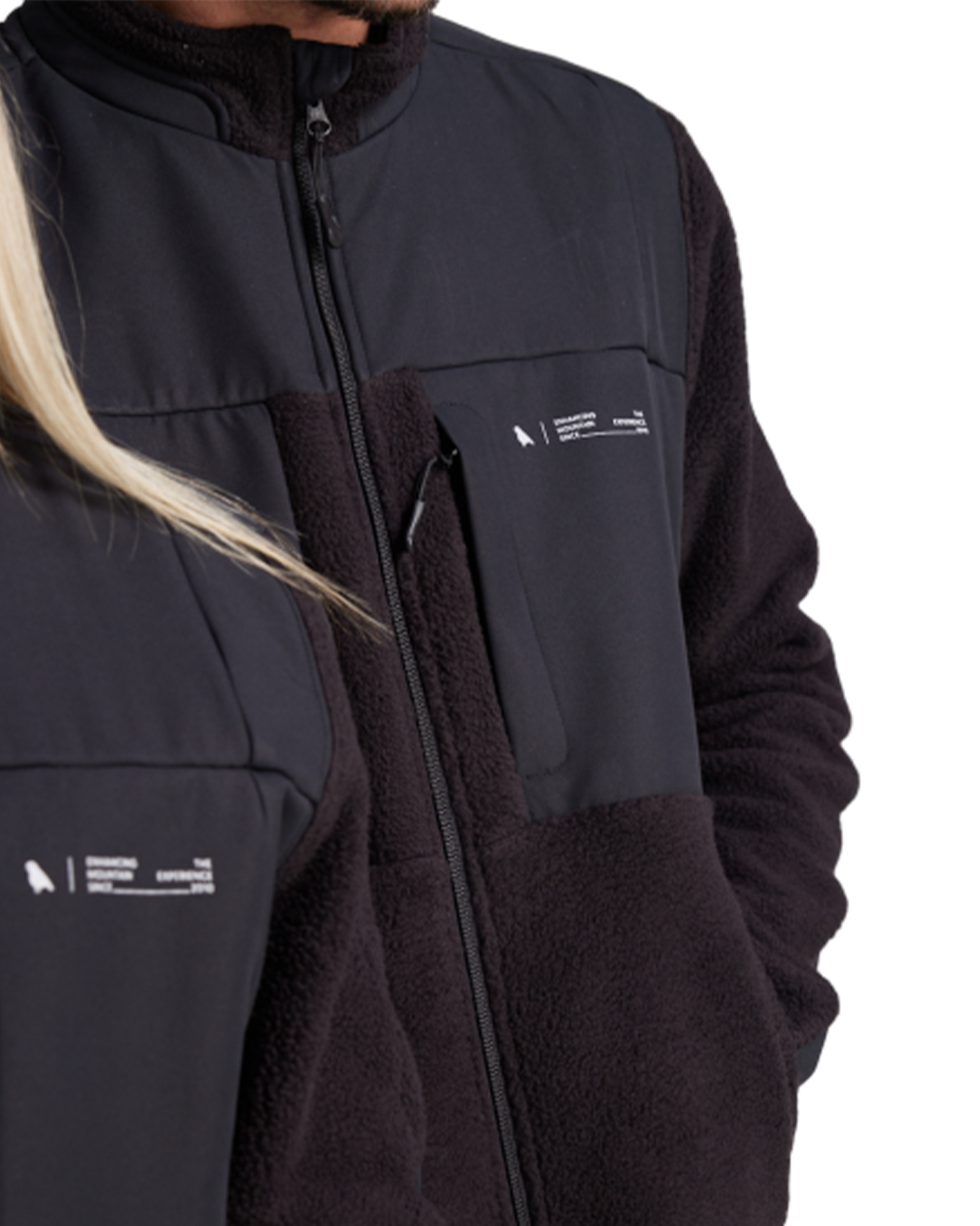 Yuki Threads Summit Sherpa Pullover - Black Hoodies & Sweatshirts - Trojan Wake Ski Snow