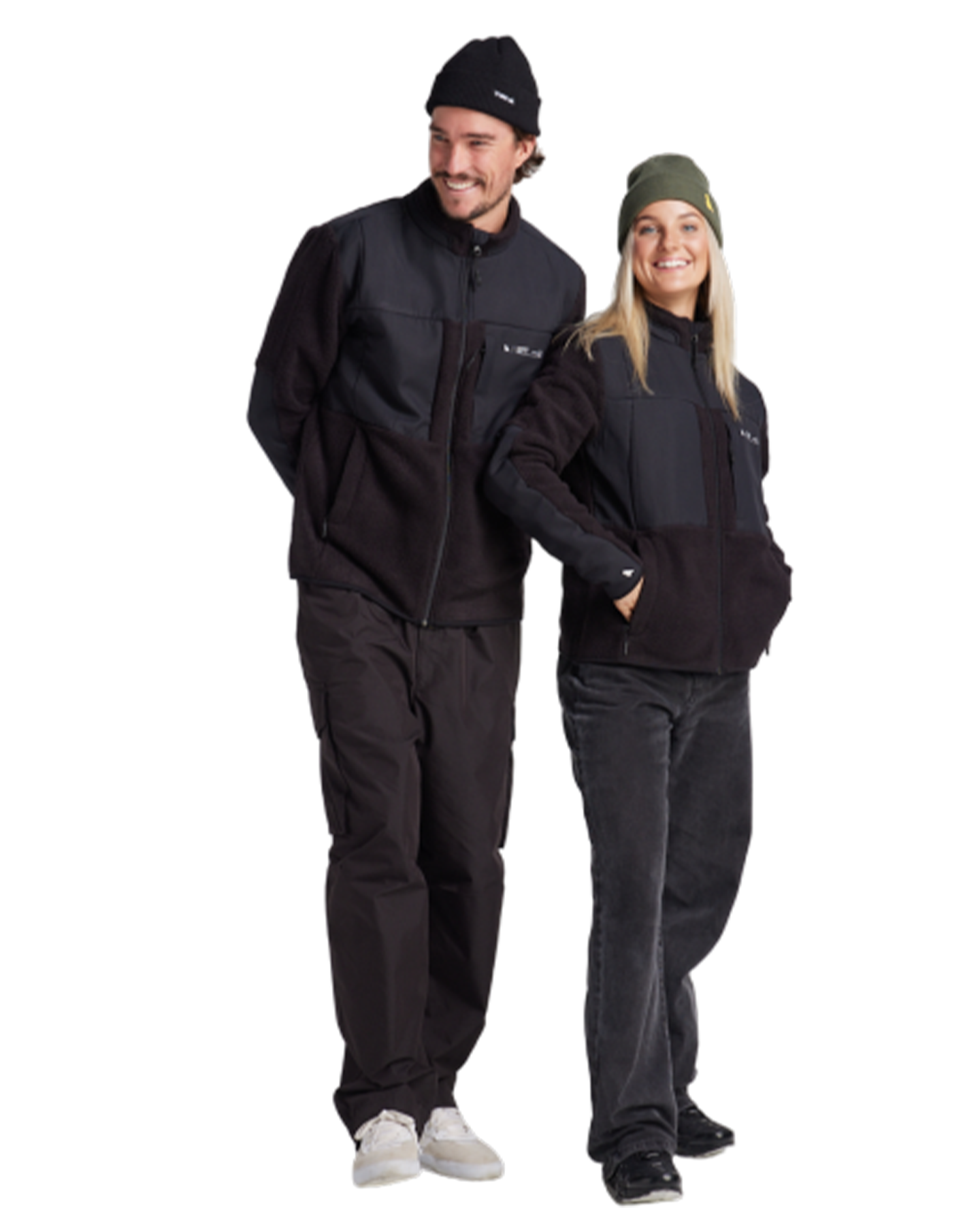 Yuki Threads Summit Sherpa Pullover - Black Hoodies & Sweatshirts - Trojan Wake Ski Snow