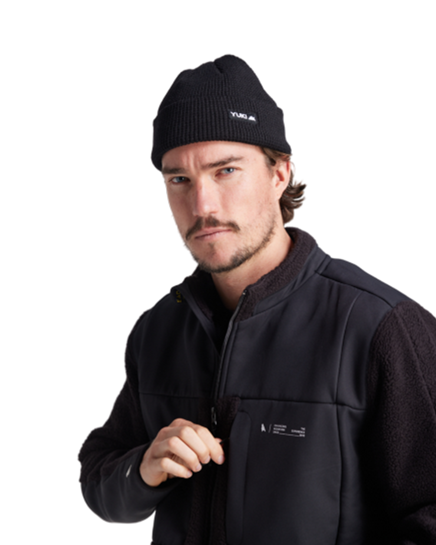 Yuki Threads Summit Sherpa Pullover - Black Hoodies & Sweatshirts - Trojan Wake Ski Snow