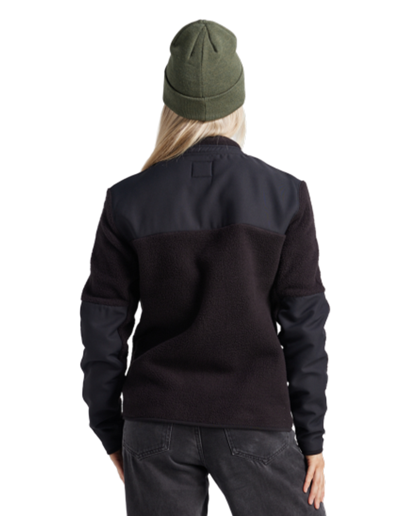 Yuki Threads Summit Sherpa Pullover - Black Hoodies & Sweatshirts - Trojan Wake Ski Snow