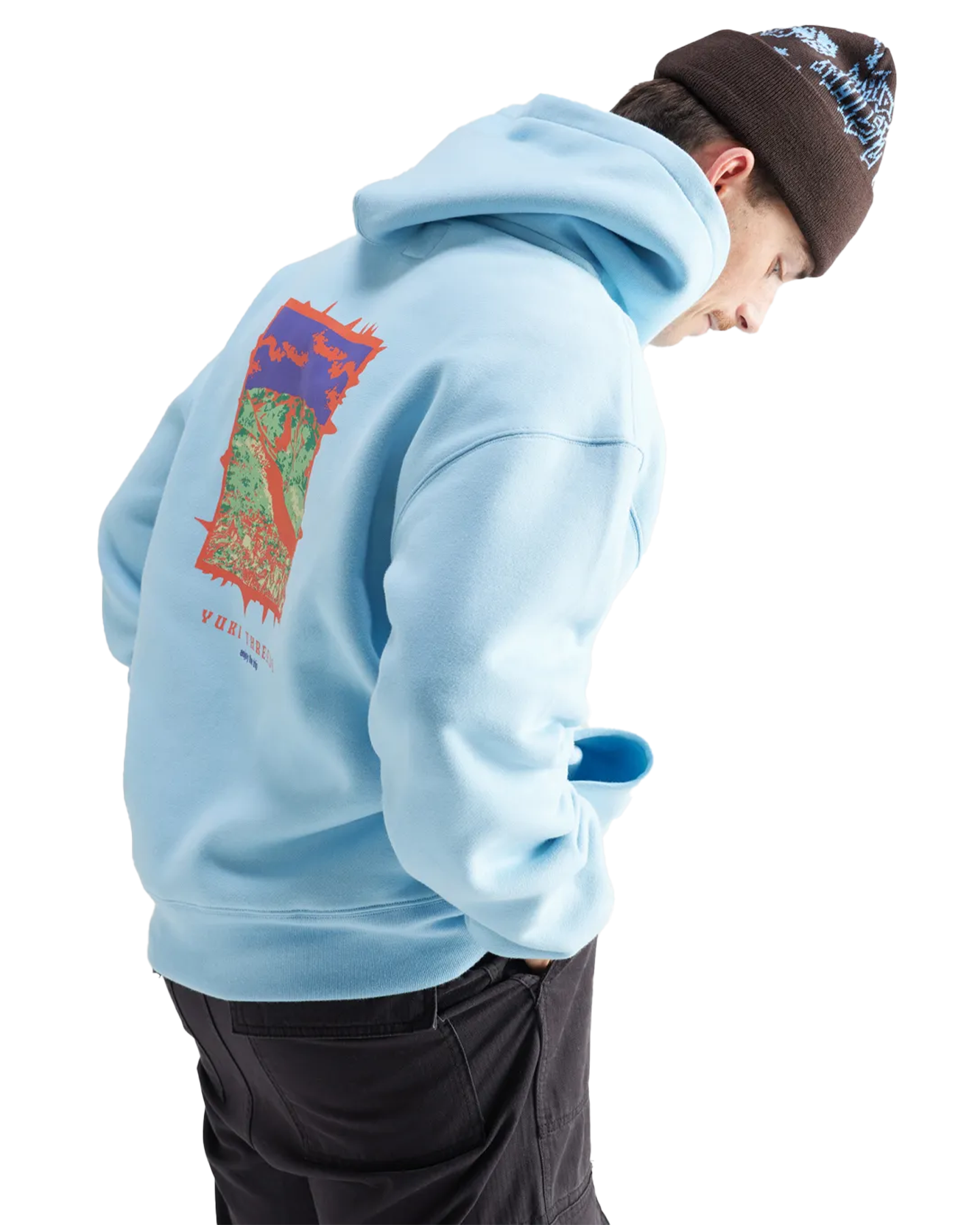 Yuki Threads Yowie Hoodie – Airy Blue Unisex Hoodies - Trojan Wake Ski Snow