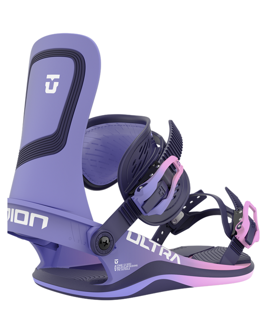 Union Ultra Women's Snowboard Bindings - Violet - 2023 Women's Snowboard Bindings - SnowSkiersWarehouse
