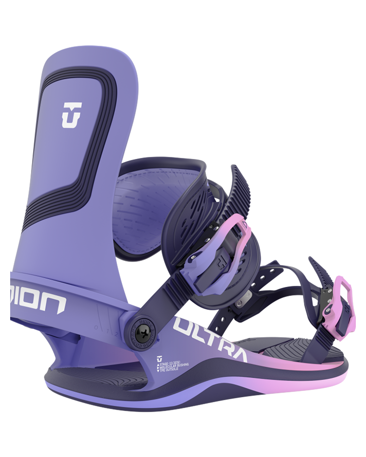 Union Ultra Women's Snowboard Bindings - Violet - 2023 Snowboard Bindings - Womens - SnowSkiersWarehouse