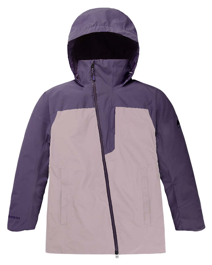 Burton Women's Pillowline GORE-TEX 2L Snow Jacket - Elderberry / Violet Halo - 2023 Women's Snow Jackets - SnowSkiersWarehouse
