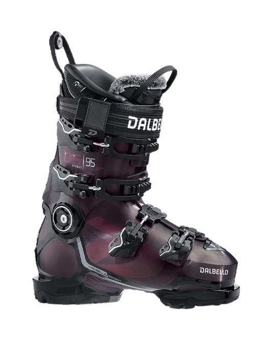 Dalbello Ds Asolo 95 Grip Walk LS Womens Ski Boot - Opal Ruby / Black - 2022 Women's Snow Ski Boots - SnowSkiersWarehouse