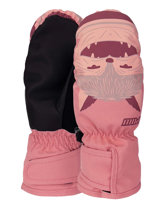 Pow Gloves Critter Infant Mitt - Geranium Pink - 2023 Kids' Snow Gloves & Mittens - SnowSkiersWarehouse