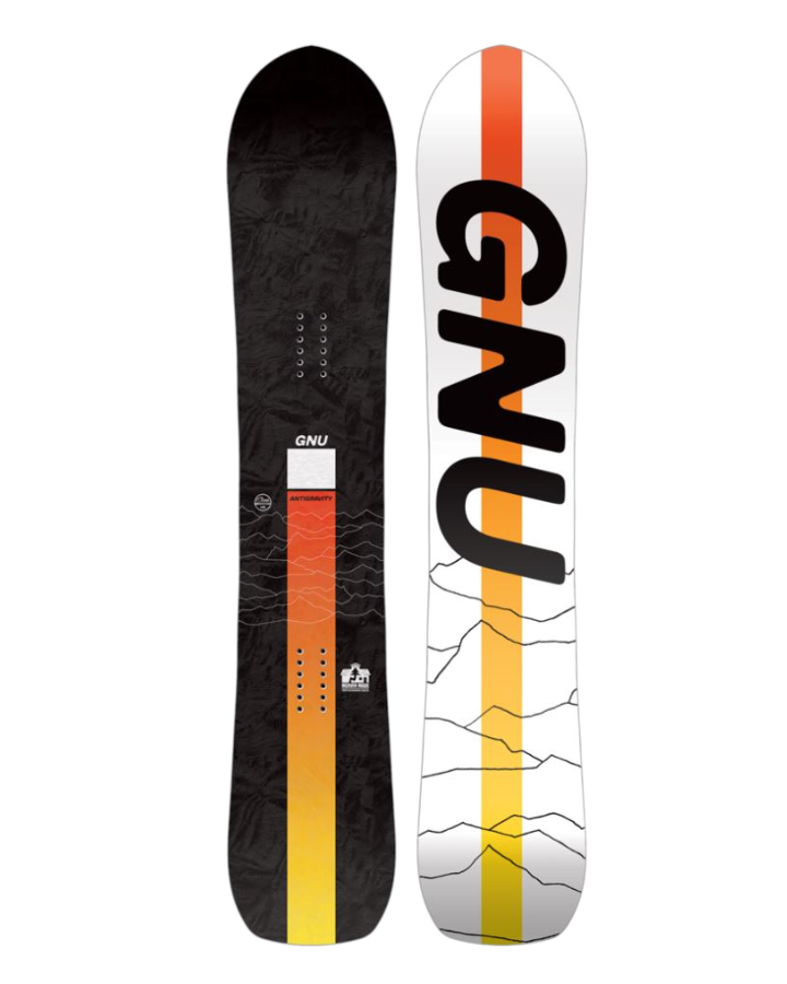 GNU Antigravity Snowboard - 2024 Men's Snowboards - SnowSkiersWarehouse
