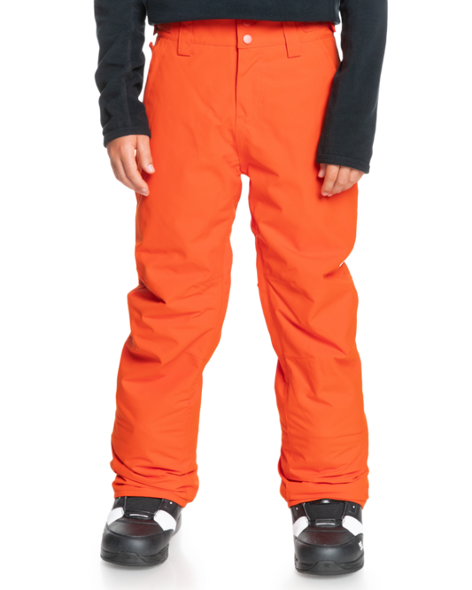 Quiksilver Estate Youth Snow Pant - Pureed Pumpkin - 2023 Kids' Snow Pants - SnowSkiersWarehouse