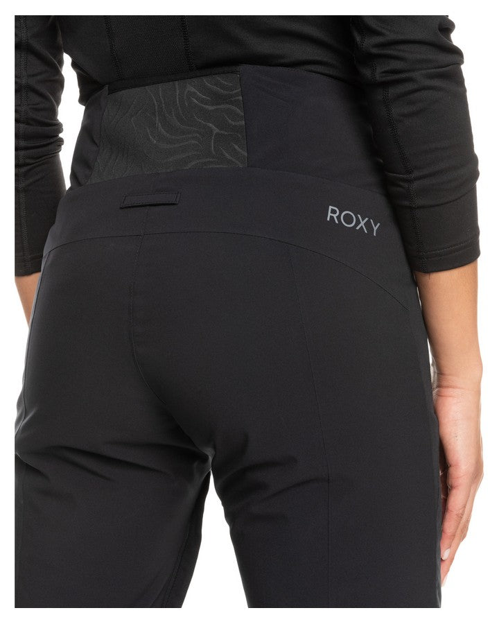 Roxy Alba High Womens Snow Pant - True Black - 2023 Women's Snow Pants - SnowSkiersWarehouse