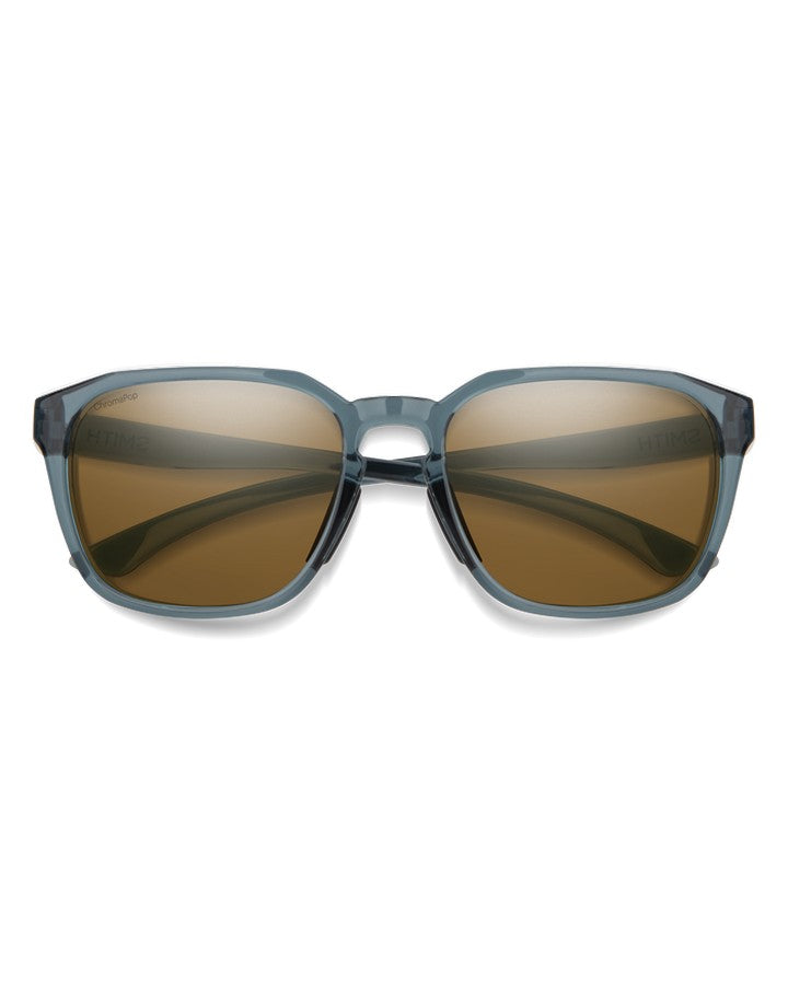 Smith Contour Sunglasses - Crystal Stone Green / ChromaPop Polar Brown Sunglasses - SnowSkiersWarehouse