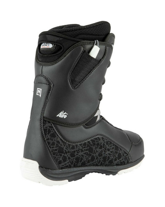 Nitro Futura TLS Boots - Black/white - 2021 Women's Snowboard Boots - SnowSkiersWarehouse