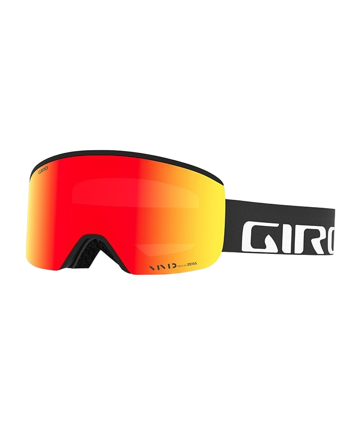 Giro Axis Af Snow Goggles - Black Wordmark / Vivid Ember + Vivid Infrared Snow Goggles - Mens - SnowSkiersWarehouse