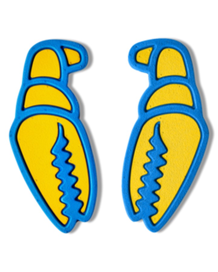 Crab Grab - Mega Claws - Yellow/Blue Stomp Pads - SnowSkiersWarehouse