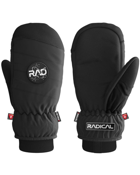 RAD Astro Mitten - Ripstop Black Men's Snow Gloves & Mittens - SnowSkiersWarehouse