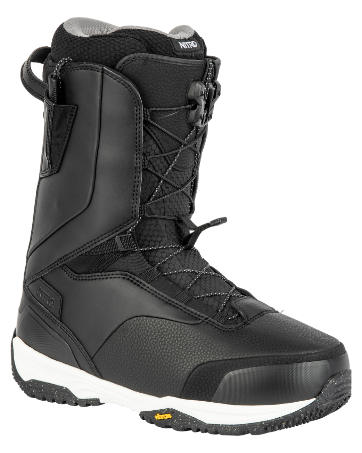 Nitro Venture Pro TLS Snowboard Boots - Black - 2023 Men's Snowboard Boots - SnowSkiersWarehouse