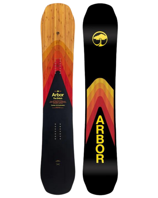 Arbor Shiloh Camber Snowboard - 2024 Men's Snowboards - SnowSkiersWarehouse
