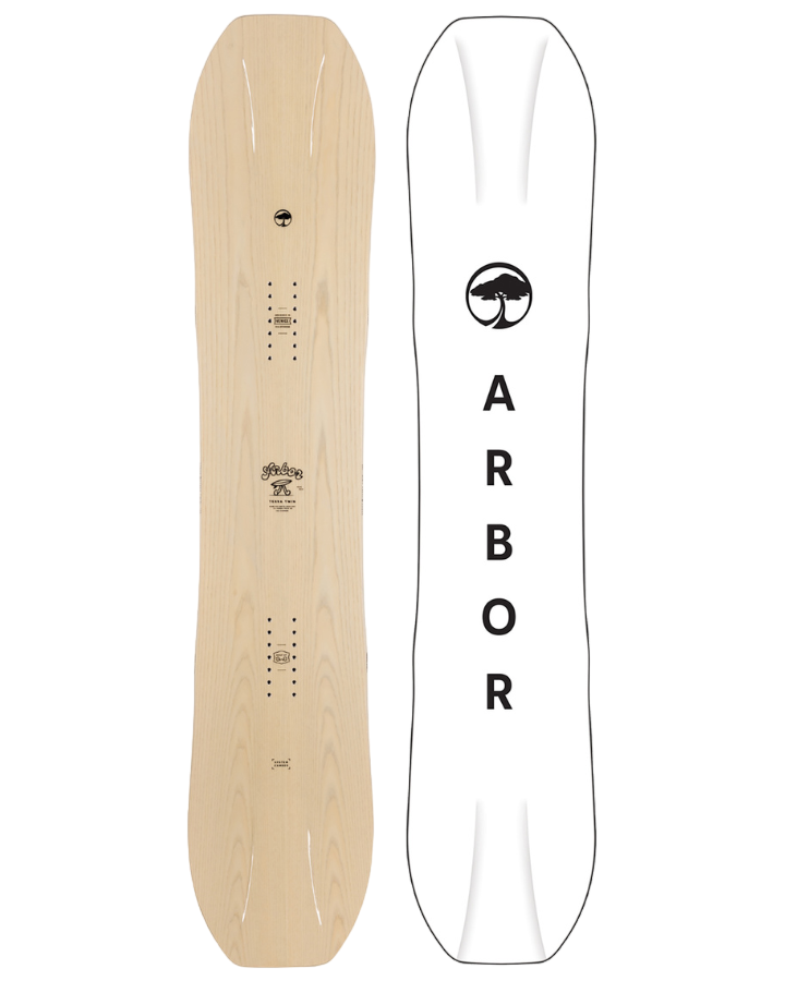 Arbor Terratwin Camber Snowboard - 2024 Snowboards - Mens - SnowSkiersWarehouse