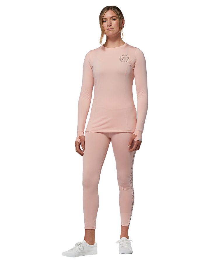 Rojo Tranquility Park Women's Thermal Bottom - English Rose Women's Thermals - SnowSkiersWarehouse