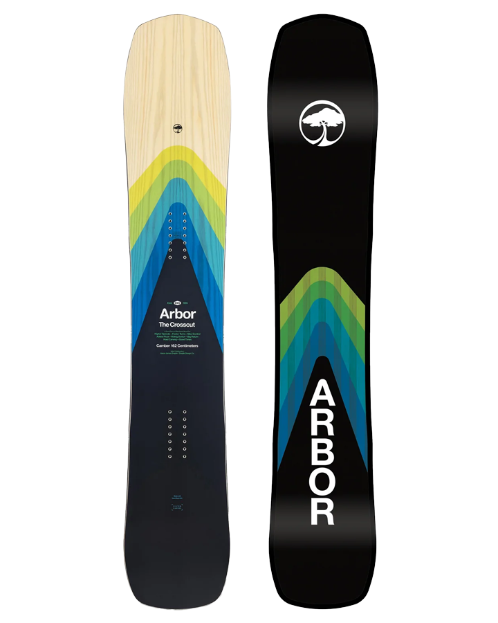 Arbor Crosscut Camber Snowboard - 2023 Snowboards - Mens - SnowSkiersWarehouse