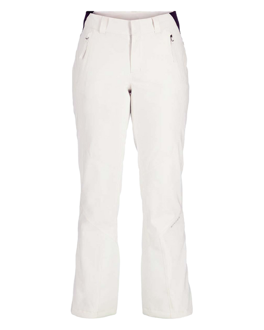 Spyder Winner Womens Snow Pant - White - 2023 Women's Snow Pants - SnowSkiersWarehouse