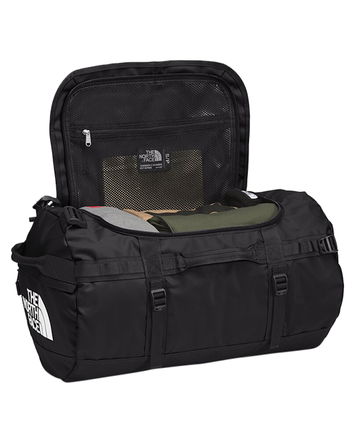 The North Face Base Camp Duffel S - TNF Black / TNF White Luggage Bags - SnowSkiersWarehouse